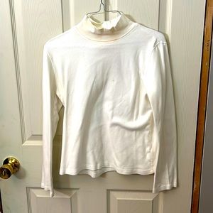 White turtleneck